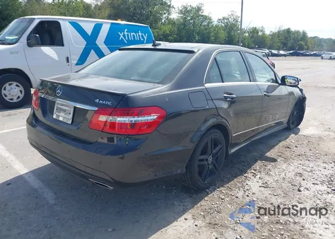 2011 Mercedes-Benz E 550 4Matic из США, поврежденный, VIN WDDHF9AB9BA292806